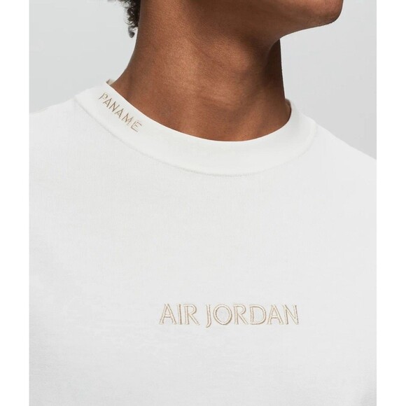 AIR‎ JORDAN PARIS SAINT-GERMAIN WM HERITAGE 85 SS CREW T-SHIRT Sz L - FLAW - Picture 6 of 16